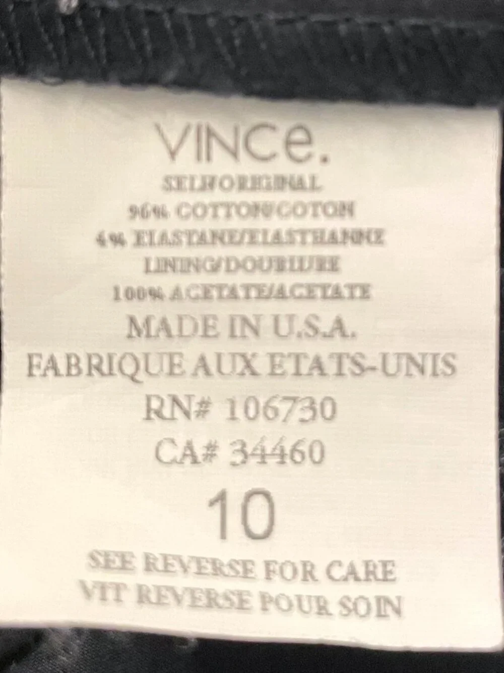 Vince Colorblock Pleated Knee Length Skirt Pockets, Sz 10, Luxury Preppy Chic